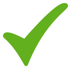 ✔