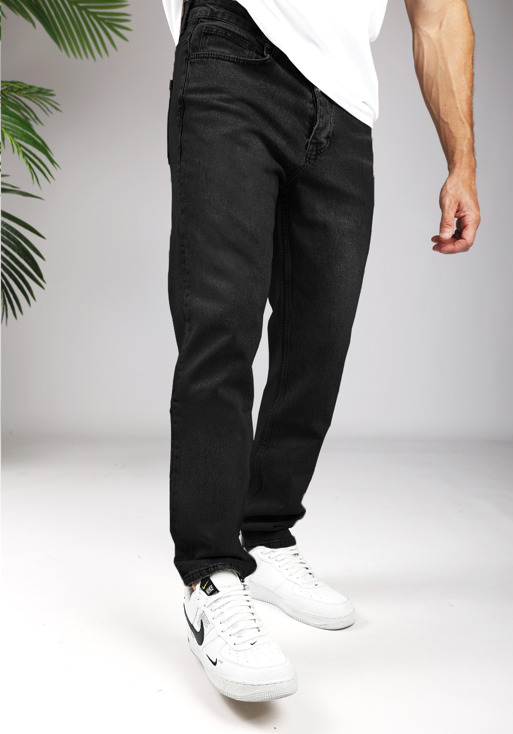 black loose fit jeans 6