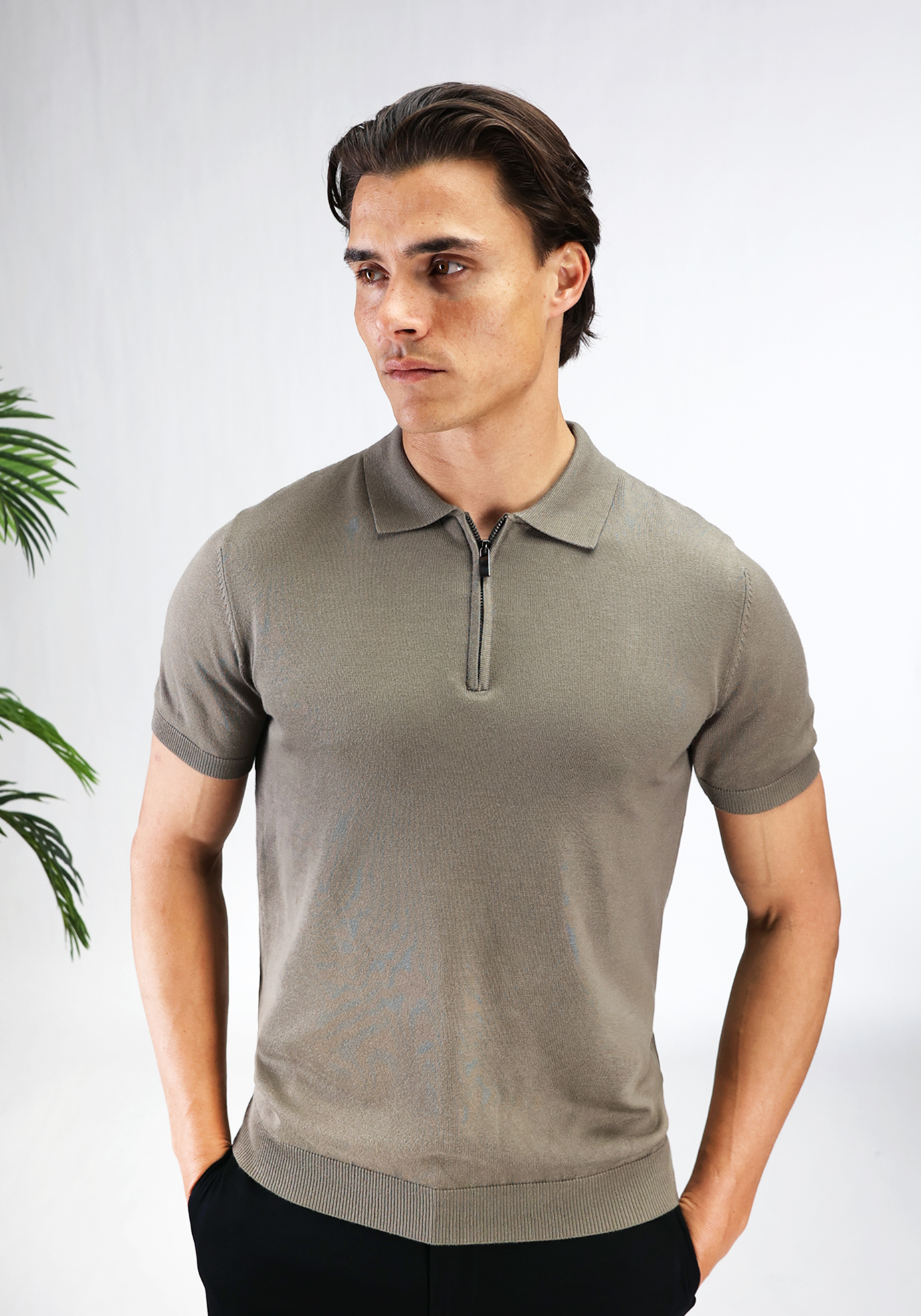 Zip polo green 2025 5