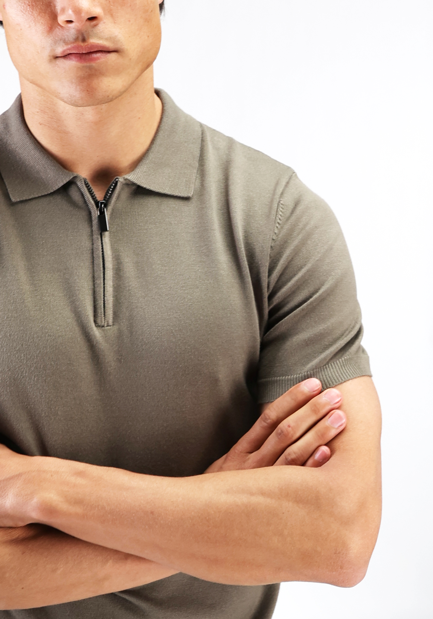 Zip polo green 2025 8