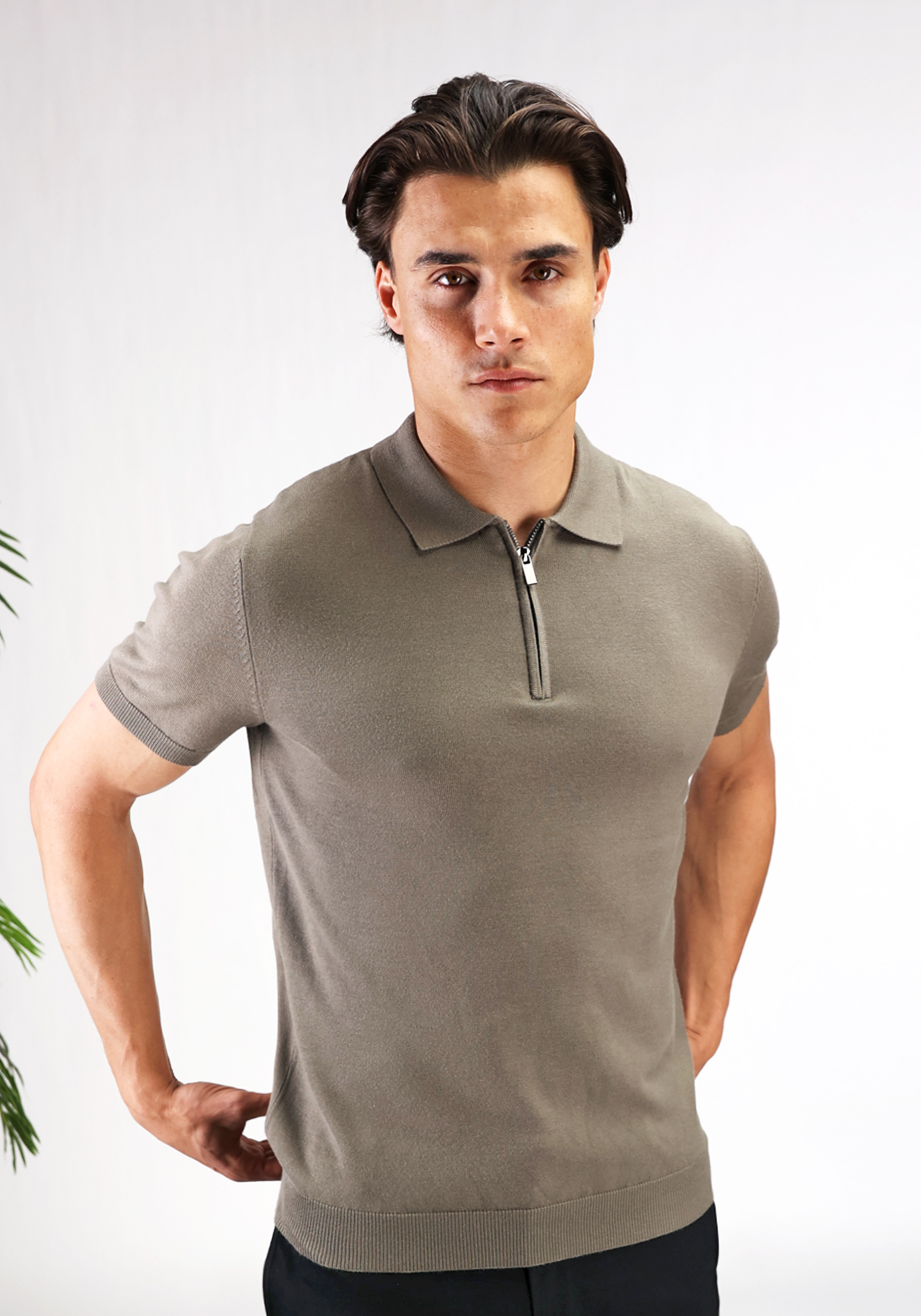 Zip polo green 2025 9