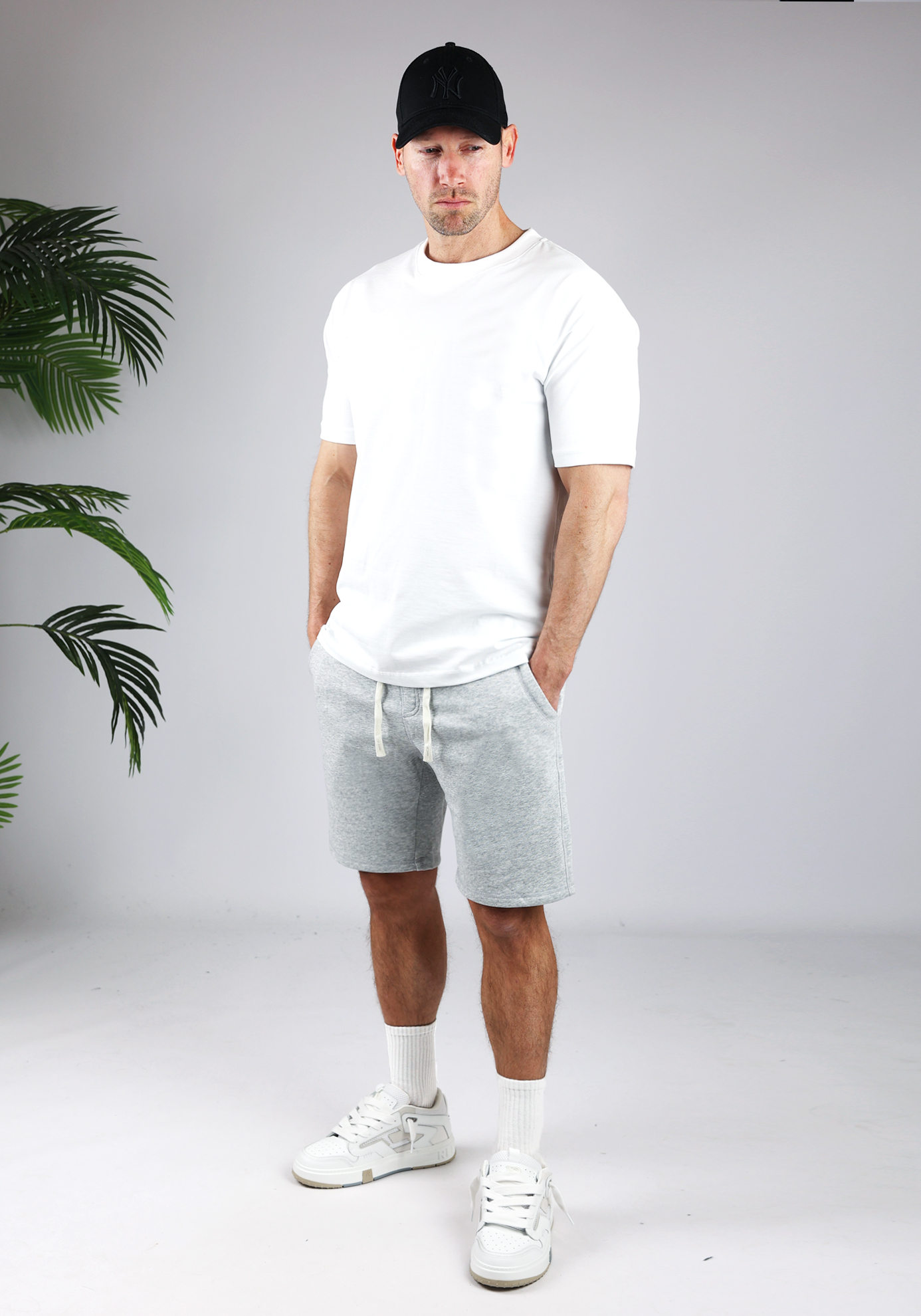 jog shorts grey 3